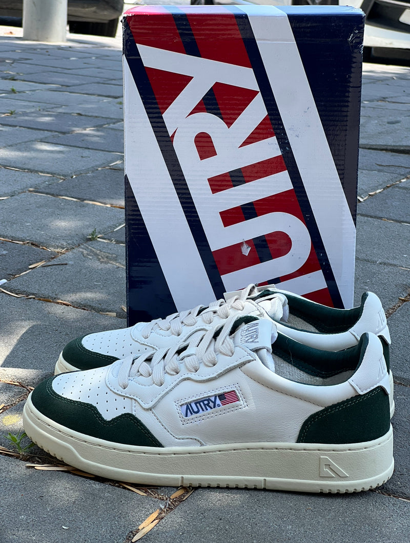 AUTRY Sneakers AULM GS42 I Goat / Suede Wht / Bottle