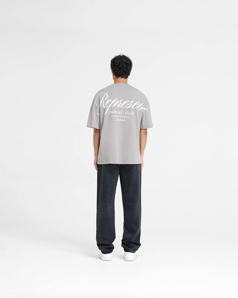 REPRESENT Owners Club Script T-Shirt OCM41201-46 I Slate (Grey)