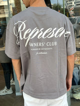 REPRESENT Owners Club Script T-Shirt OCM41201-46 I Slate (Grey)