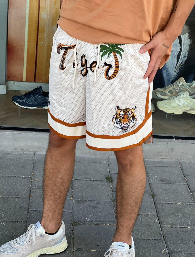 Nammos Over Size Short TIGER | Cream