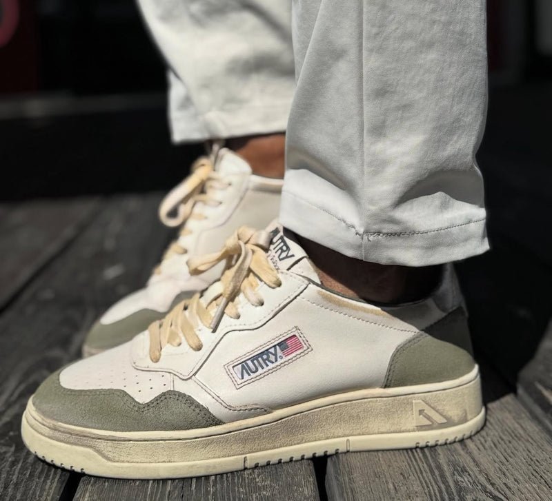 AUTRY Sneakers HVLM LS10 I Lizard / Silv