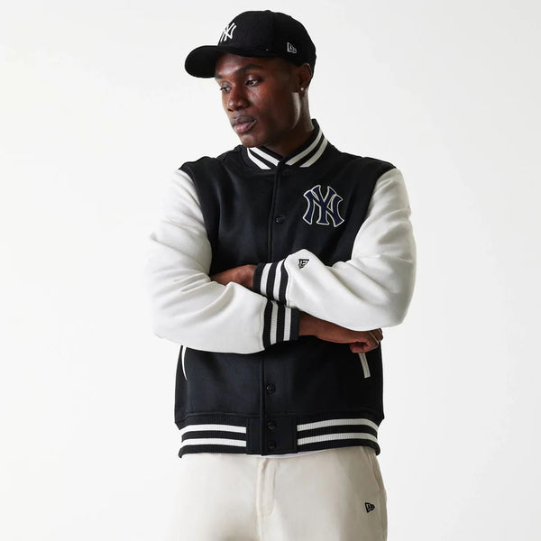 NEW ERA MLB BOMBER JCKT NEYYAN 60684282 | Black