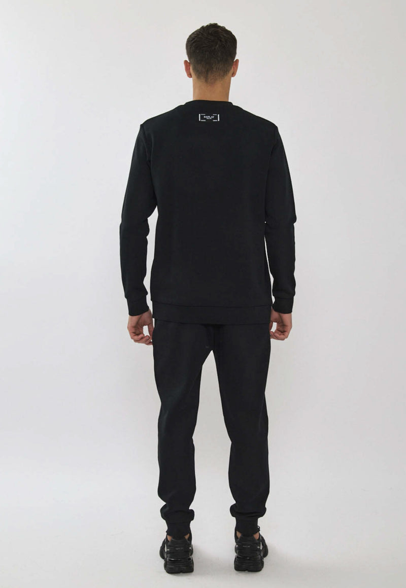 REPLAY M Crew Neck Suit 26163701 I Black