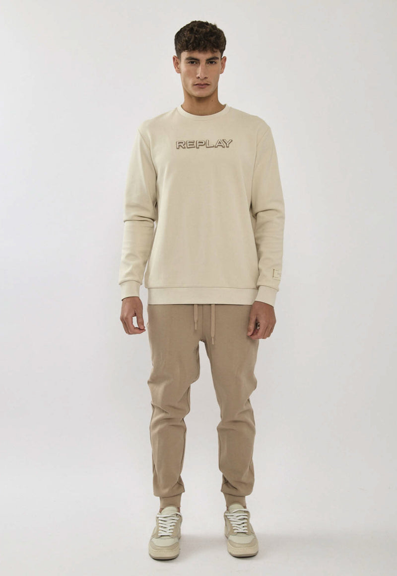 REPLAY M Crew Neck Suit 26163712 I Beige