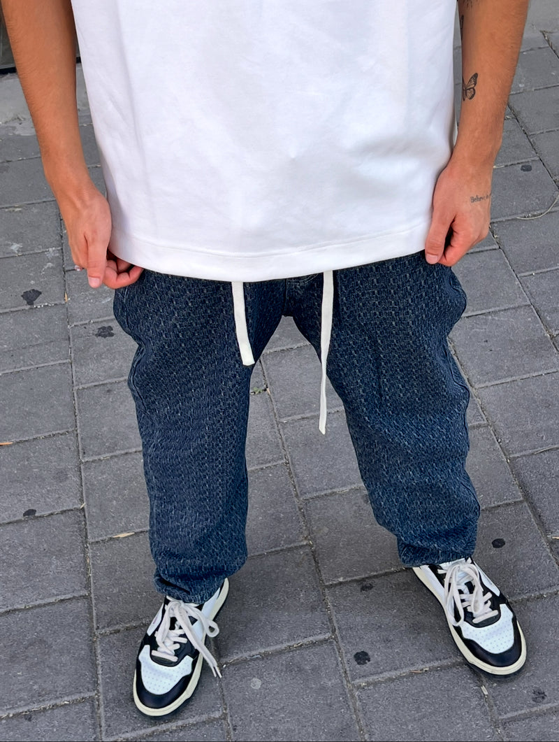 NAMMOS ג'ינס אובר סייז I Blue