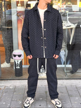 NAMMOS ג'קט אובר סייז I Black