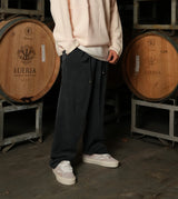 NAMMOS מכנס אובר סייז כותנה I Dark Blue