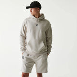 NEW ERA MLB LE MIDI OS HOODIE BB NEYYAN 60675772 | Stone