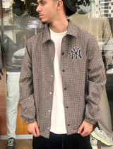 NEW ERA MLB CHECK COACHES JCKT NEYYAN 60758728 | Brown