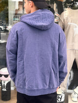 GCDS Men Straight Zip Hoodie GC252MH02-440 | Blue