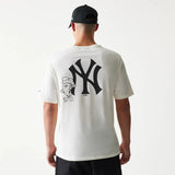 NEW ERA MLB Food Grphc Reg Tee Neyyan 60771504 | OffWhite