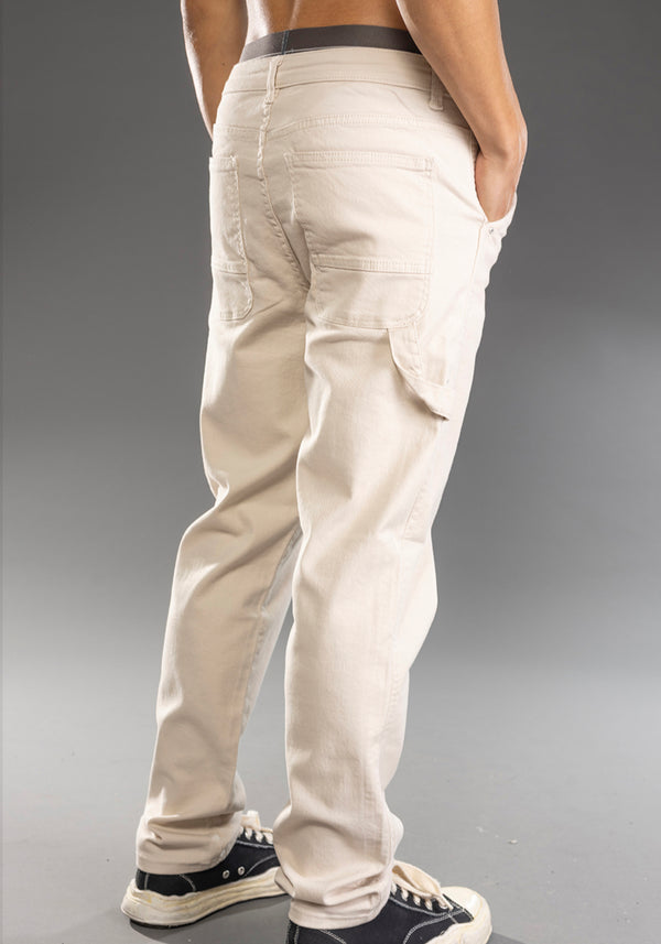 Nammos Fil Rouge Baggy Drill Pants | Beige