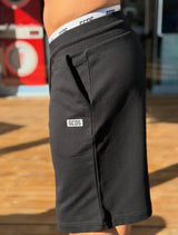 GCDS Z0MEQL298F004-999 Mini Logo SweatShorts | Black