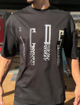GCDS Men Oversize T-Shirt GC261MT36 001 | Black