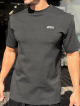 GCDS Men Stright T-Shirt GC252MT12 001 | Black