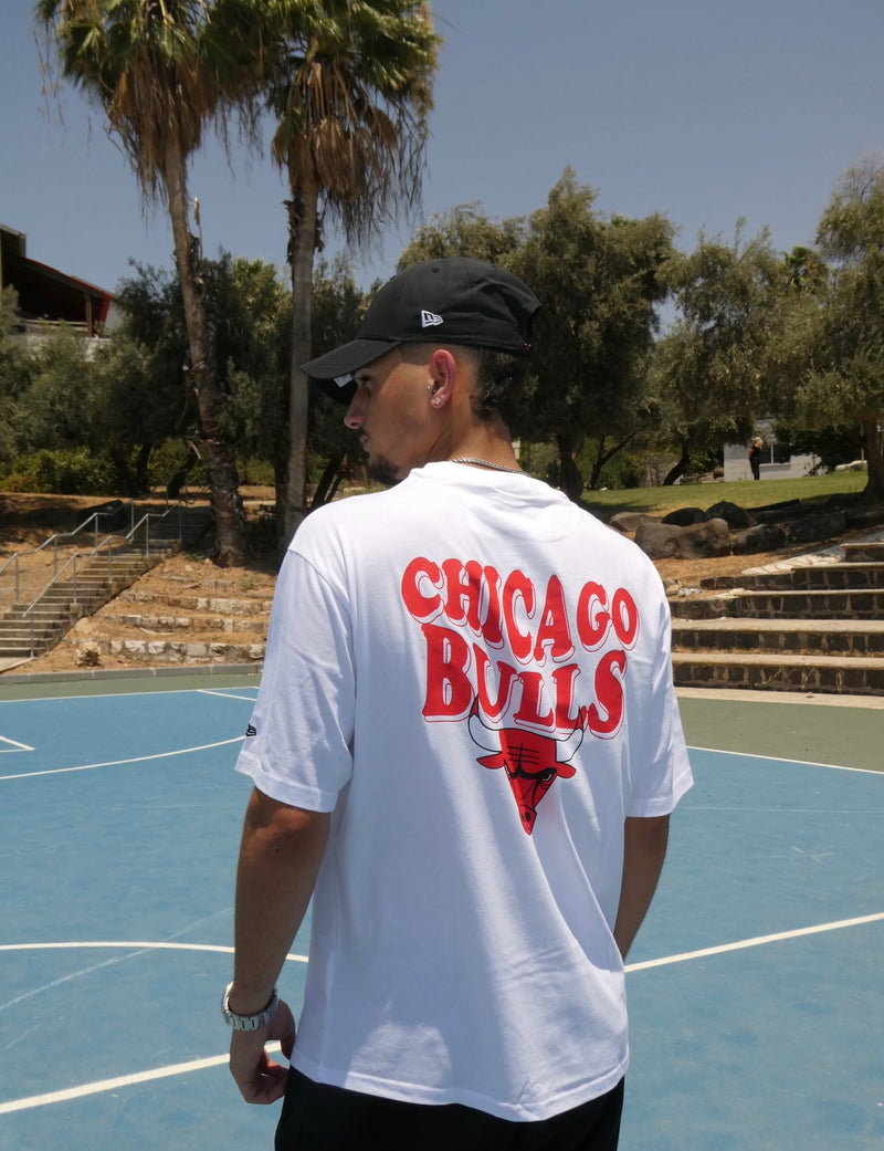 NEW ERA NBA SCRIPT OS TEE CHIBUL WHIFDR 60435518 | White