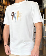 GCDS Men Stright T-Shirt GC261MT29-100 | White