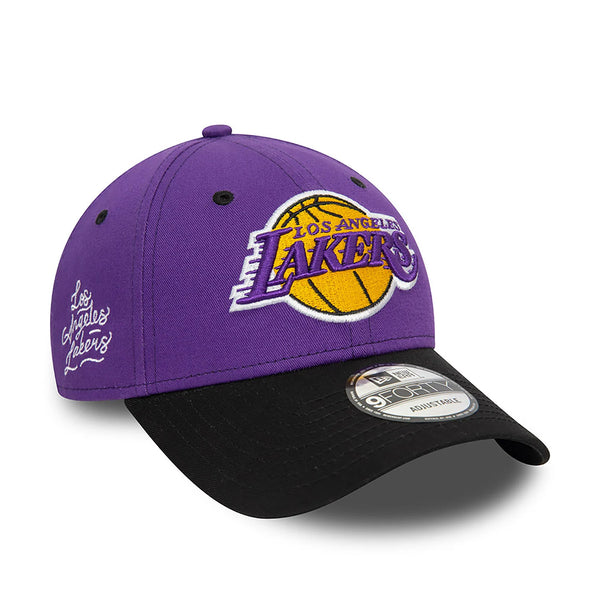 NEW ERA CAP NBA SIDE PATCH 9FORTY LOSLAK 60565136 | Purple / Black