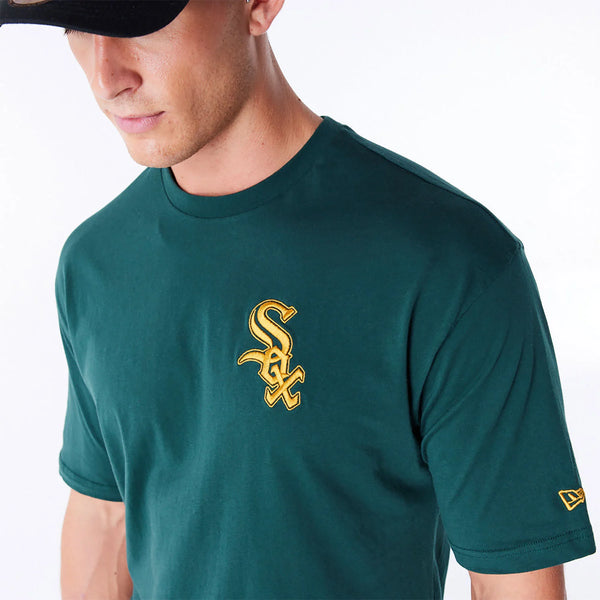 NEW ERA LEAGUE ESSNTLS LC OS TEE CHIWHI 60564763| Green