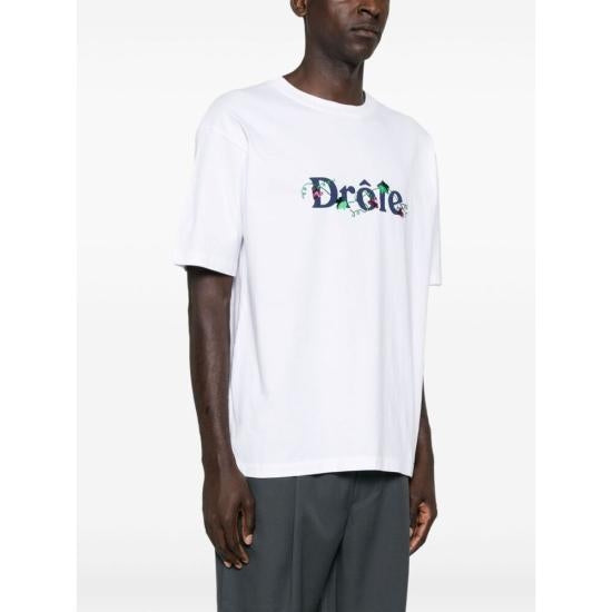 Drole de Monsieur Le T-Shirt Drole Raisin E-TS214-CO165-WT | White