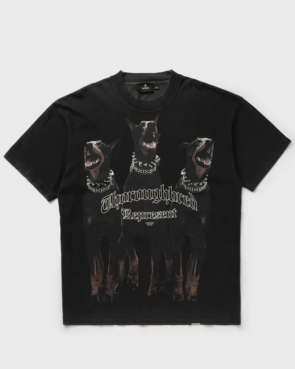 REPRESENTThoroughbred T-Shirt OverSize MLM41135-003 | Vintage Black