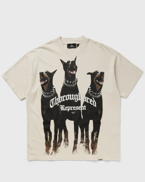 REPRESENT Thoroughbred T-Shirt OverSize MLM41135-002 | Vintage White