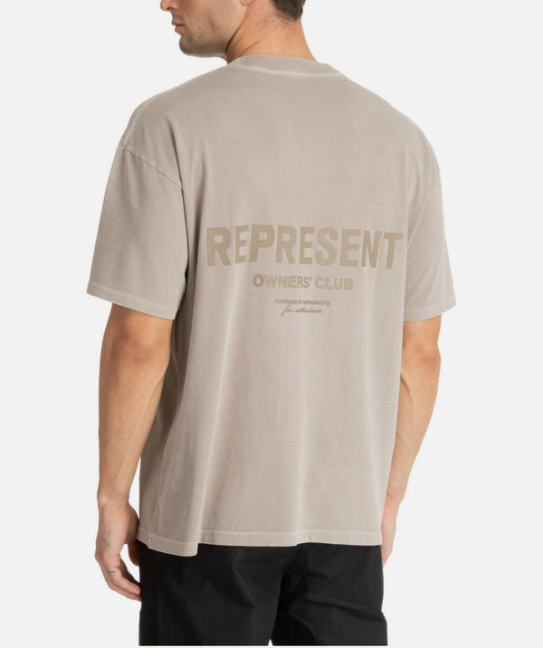 REPRESENT Owners Club T-Shirt OverSize OCM409-243 | Mushroom