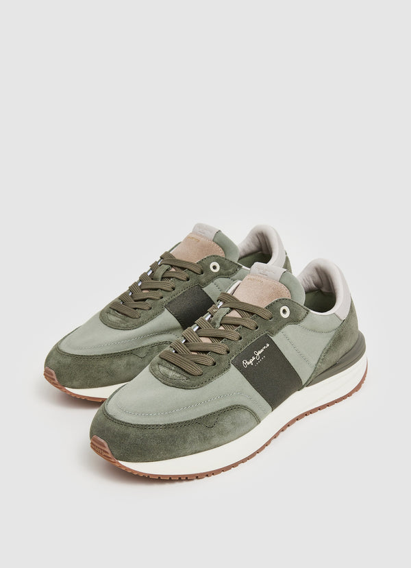 PepeJeans Sneakers Buster Tape PMS60006 765 I Green