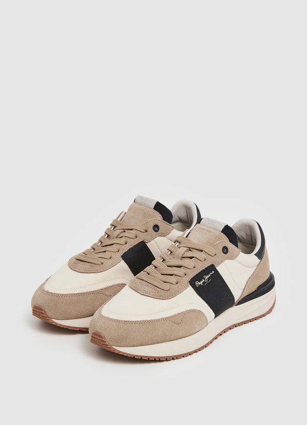 PepeJeans Sneakers Buster Tape PMS60006 844 I Beige