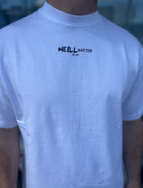 NEILL KATTER T-shirt OVER SIZE | WHITE