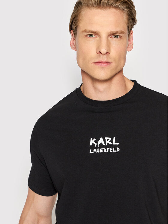 KARL LAGERFELD T-SHIRT | Black