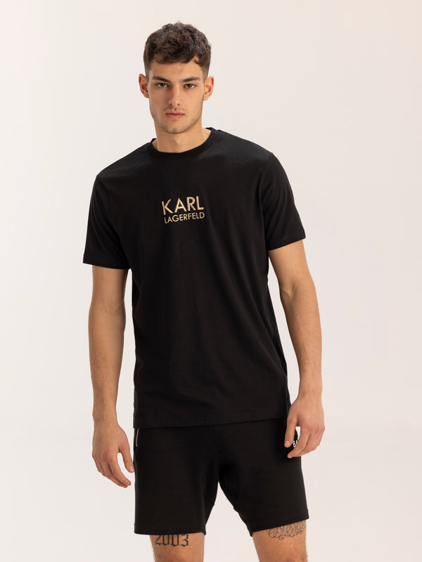 KARL LAGERFELD T-SHIRT | Black