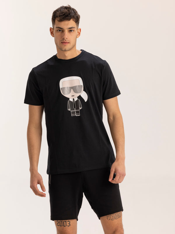 KARL LAGERFELD T-SHIRT | Black