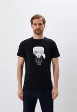 KARL LAGERFELD T-SHIRT | Black