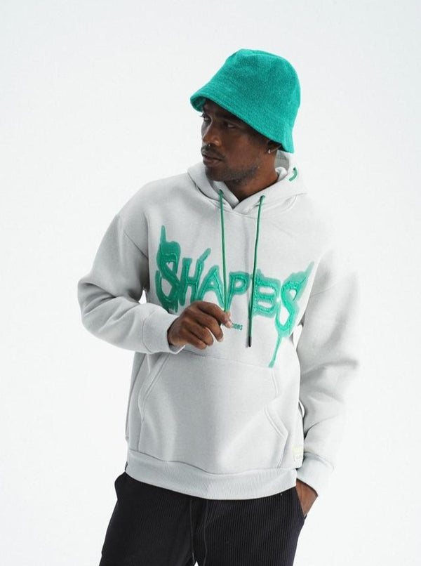 Shapes Hoodie l Silver