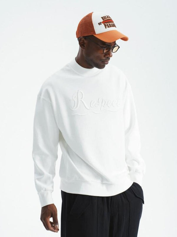 Respect Long sleeve l White