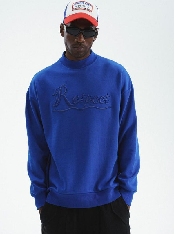 Respect Long sleeve l Blue