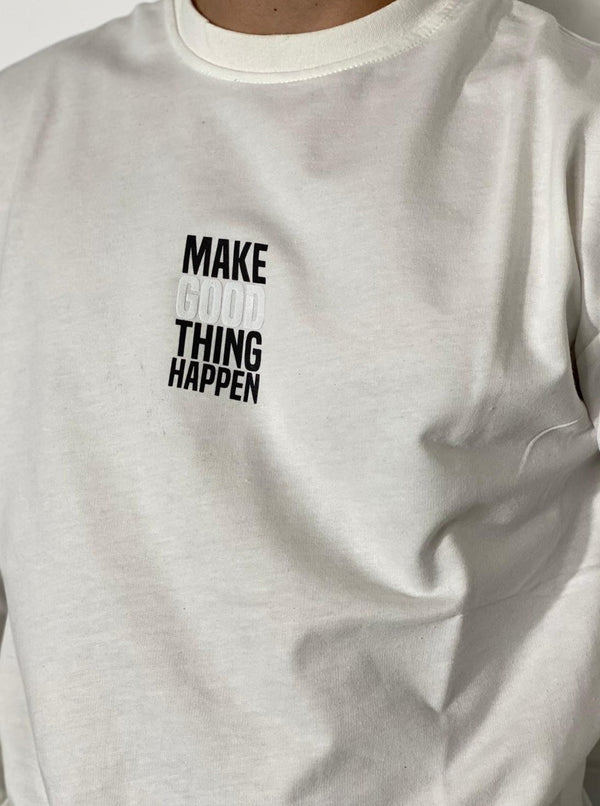 Make good T-shirt | White